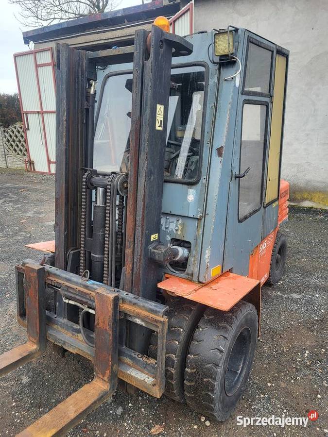 Wózek widłowy Toyota 5FG 25 udźwig 25t przesuw