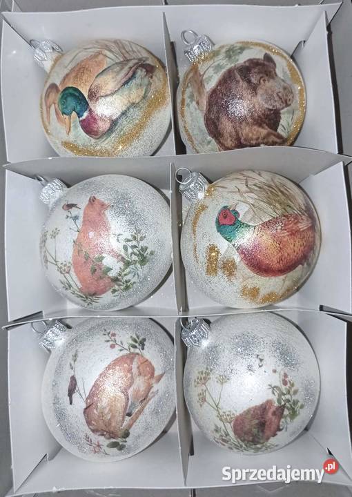 Bombki choinkowe szklane Krosno sprzedam