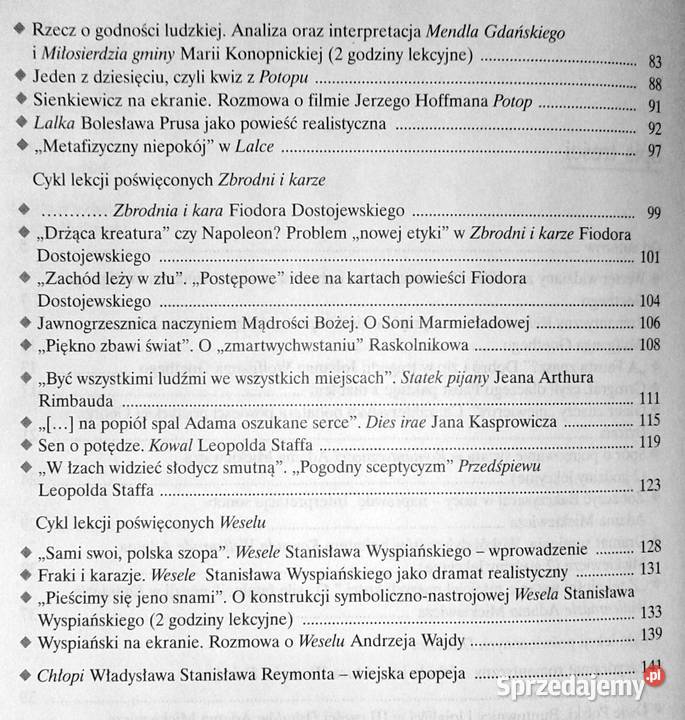 Barwy epok 2 Scenariusze lekcji Michał Orczyk Rok wydania 2005 Pozostałe Chełm sprzedam