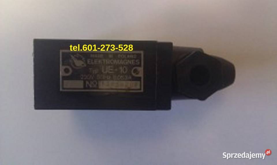 Cewka elektromagnes UE10 230V ŁUCZNIK Magazynowanie sprzedam