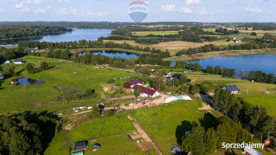 Wyjątkowa działka jeziorem Szelment Wlk utwardzona podlaskie Przejma Mała sprzedam