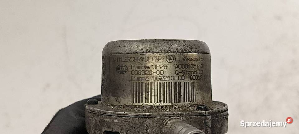 POMPA WTÓRNA POWIETRZA MERCEDES ML W163 Pozostałe kujawsko-pomorskie Lipno