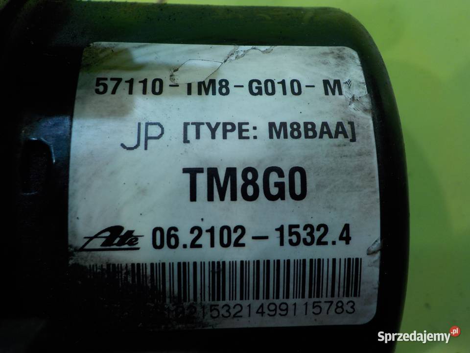 HONDA INSIGHT II 13 IMA HB 5D pompa ABS Suków sprzedam