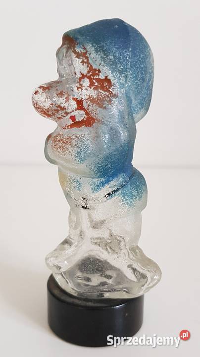 Figurka PRL krasnoludek Królewny Śnieżki Ruda Śląska