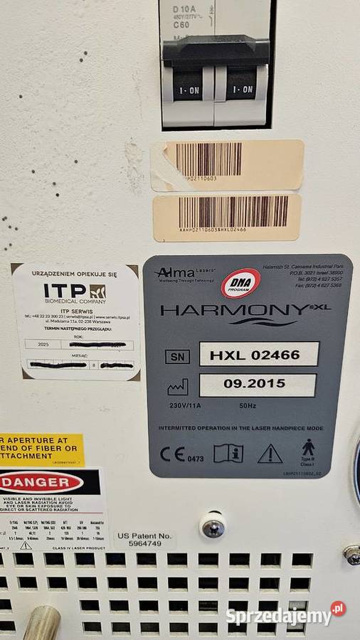 Harmony XL Alma Lasers Wieliczka