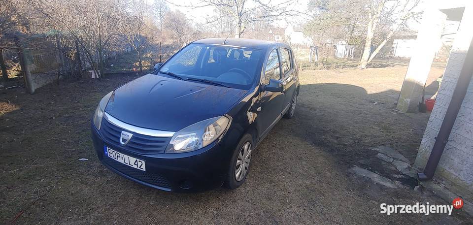 Dacia Sandero 14MPI 2010 129 nieuszkodzony Ostrożna