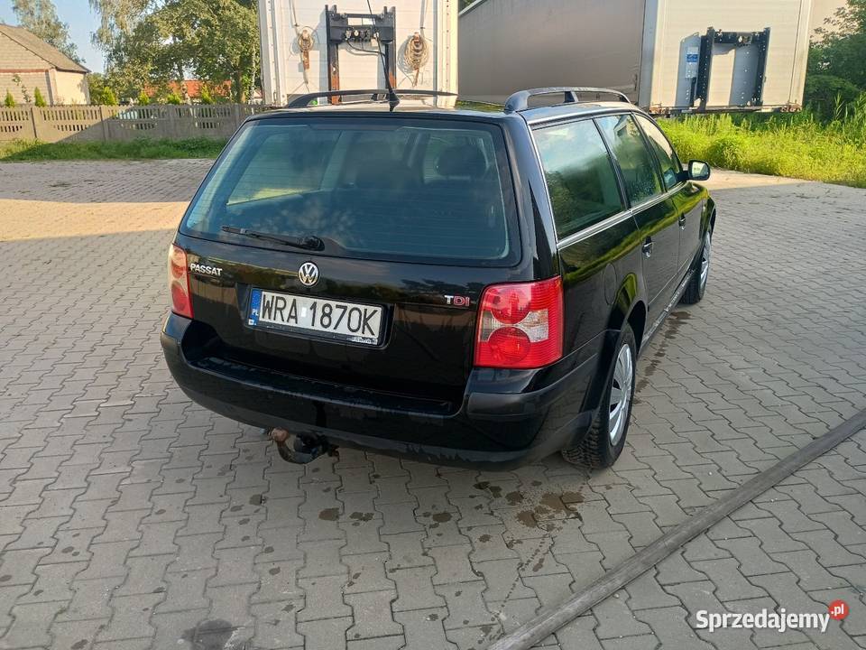 Volkswagen Passat 19 TDI 101 2001r manualna Radom