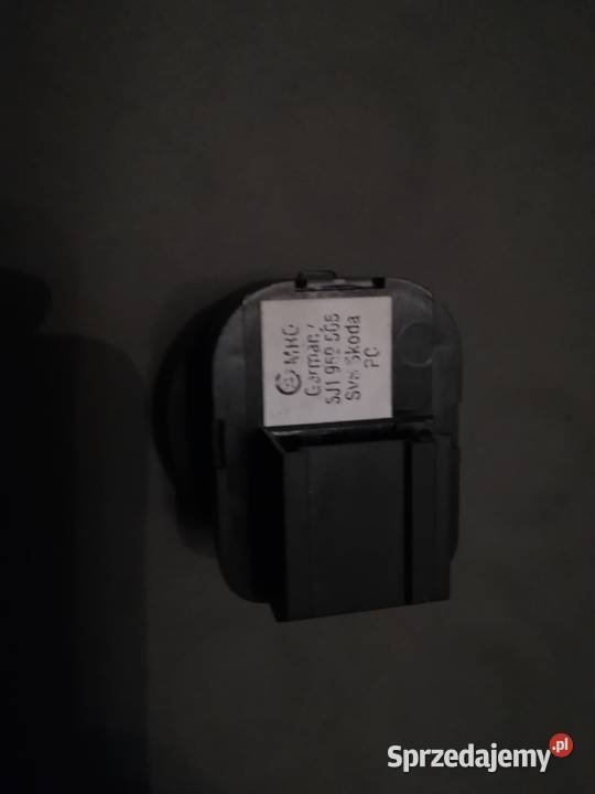 Przełącznik elektrycznych grzanych lusterek Układ elektryczny Łódź sprzedam