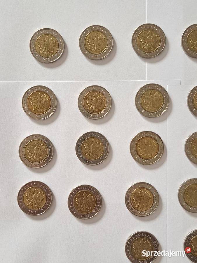 Moneta 5 15 100 lecie odzyskania polskę sprzedam