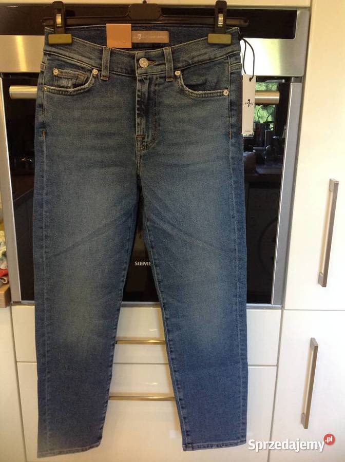 Spodnie Jeans Damskie 7 FOR ALL MANKIND r XXS Moda i Styl Nowa Sól