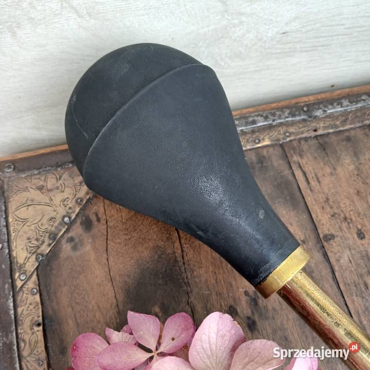 Stara mosiężna trąbka klakson samochodowy Warszawa