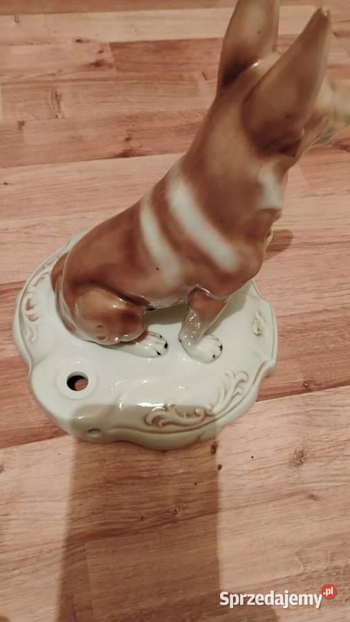 Owczarek niemiecki Podstawa do lampki stołowej