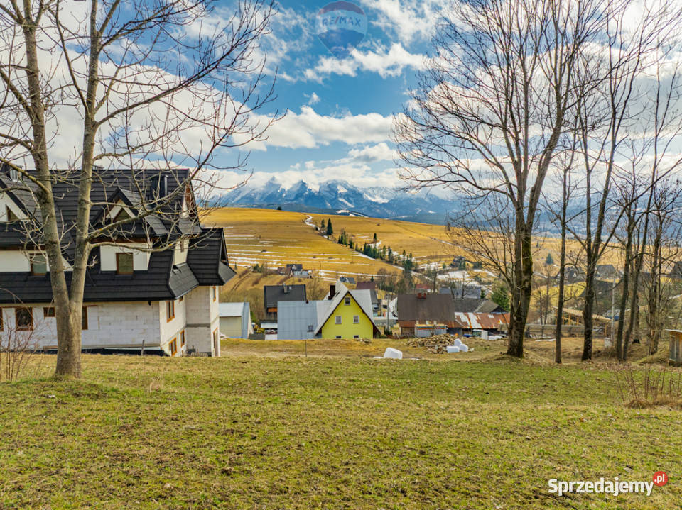 DZIAŁKA Z PANORAMĄ TATR 1070 m Rzepiska sprzedam