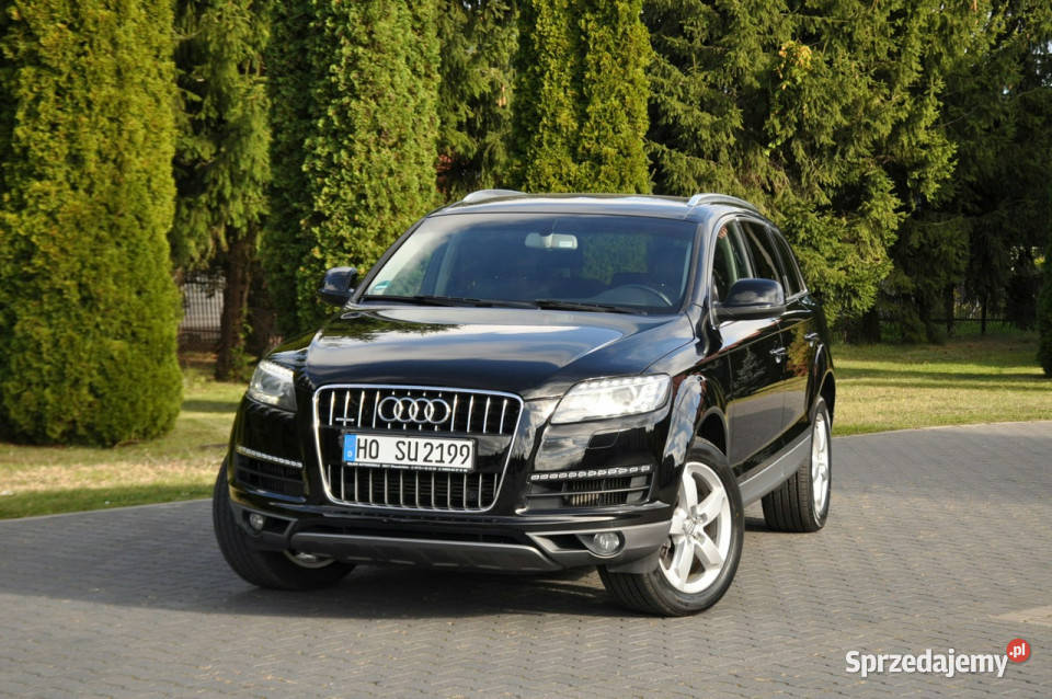 Audi Q7 30TDI245LiftLedXenonNaviKameraBoseI Ostrów Mazowiecka
