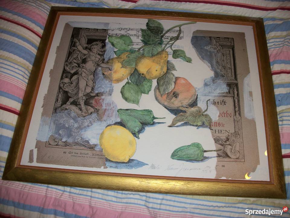 Piękny obraz z galerii z niemiec Dekoracje i ozdoby dolnośląskie sprzedam