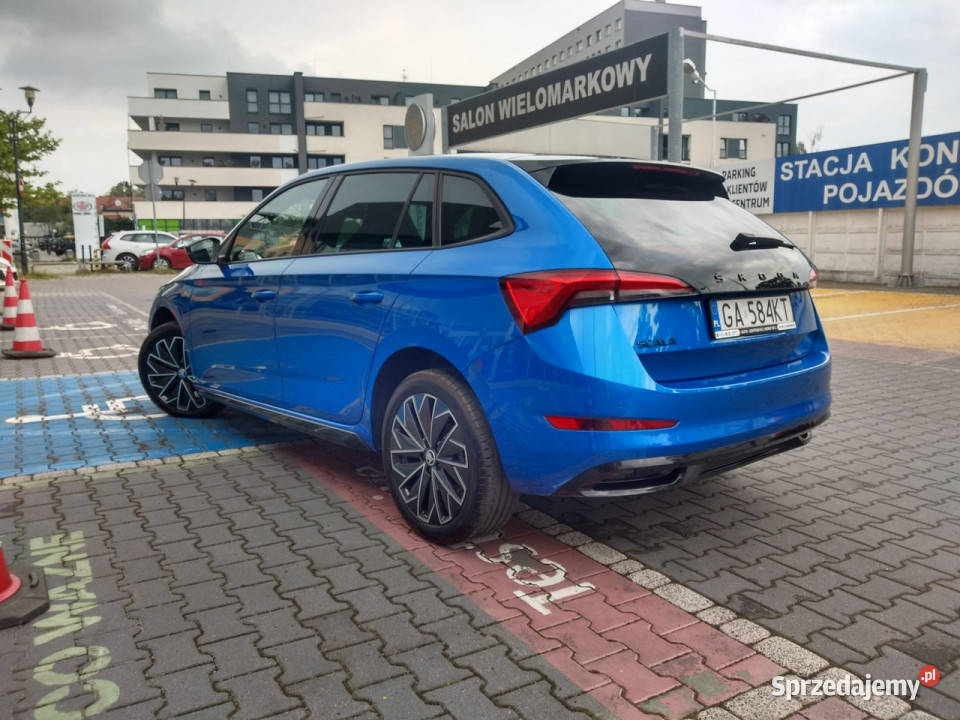 koda Scala Monte Carlo 15 TSI 150 led ambient światła do jazdy dziennej sprzedam