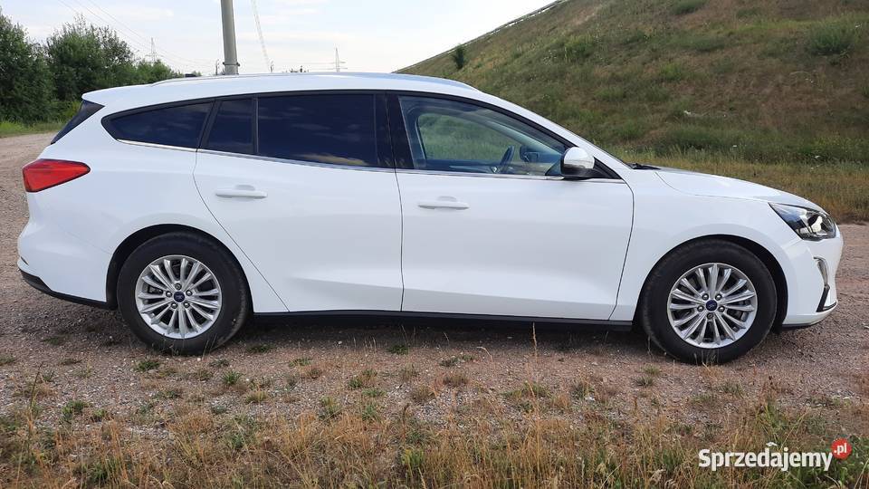 Ford Focus 2021 59 Titanium X salon bezwypadkowy wspomaganie kierownicy Samochody osobowe Kołbiel