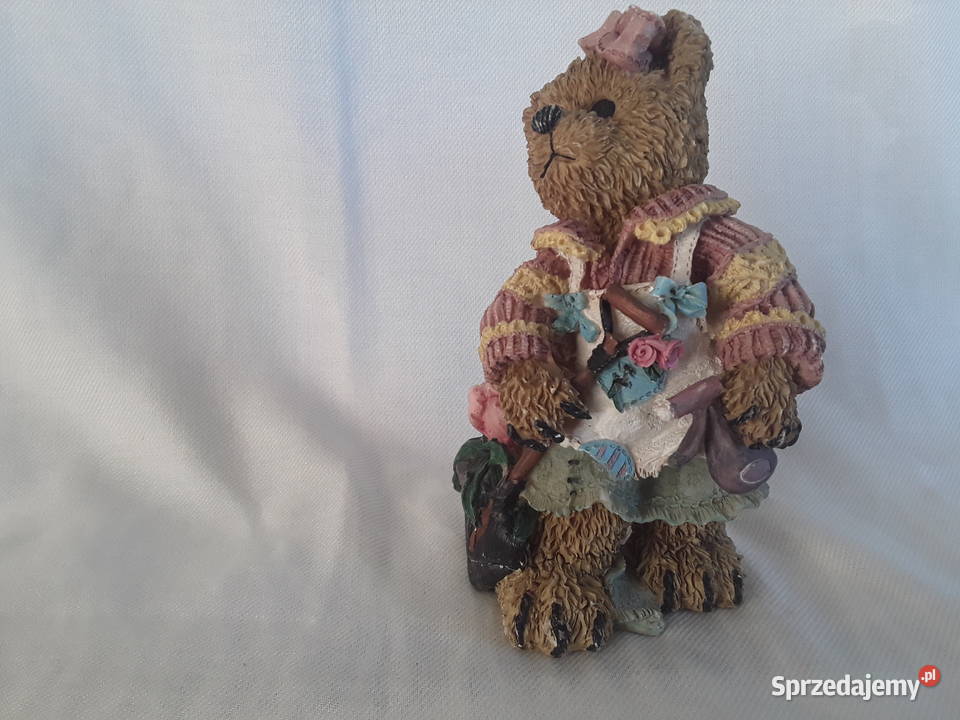 Miś misia ogrodniczka kwiat łopatka Zamość