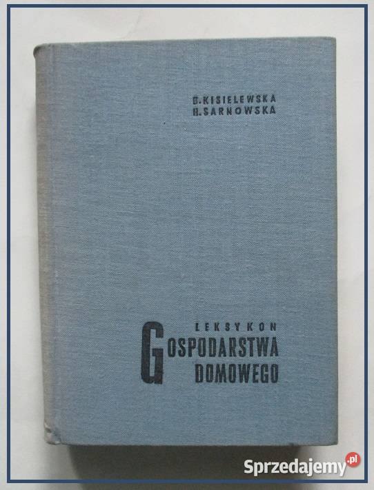 Leksykon gospodarstwa domowego 1959 r Łódź