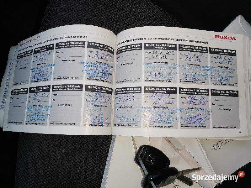 Honda Jazz Automat 7 BIEGÓW serwis do teraz DVD Tarnów
