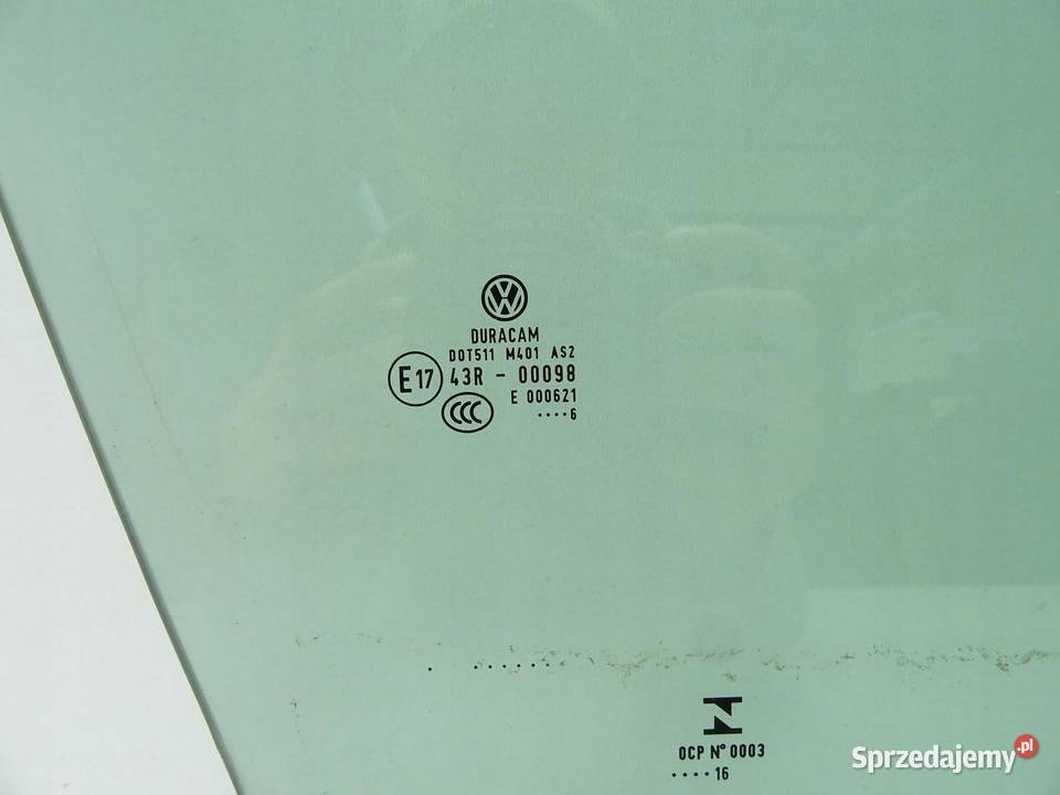 SZYBA DRZWI PRAWA PRAWY PRZÓD PRZEDNIA VW PASSAT