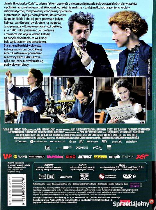 MARIA SKŁODOWSKACURIE KAROLINA GRUSZKA DVDKS Kalisz