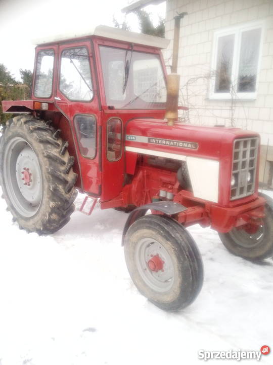 Ciągnik sadowniczy Fendt 203 i international 474 Wojciechów