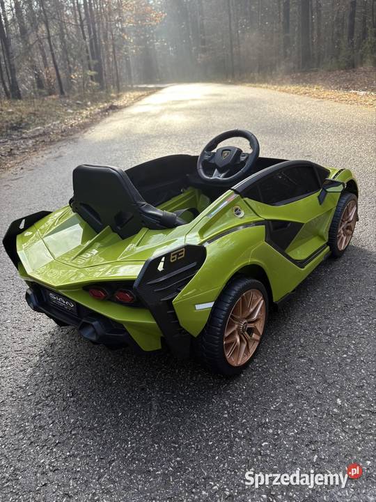 Autko na akumulator dzieci Lamborghini Sian Nowe świętokrzyskie Grabownica