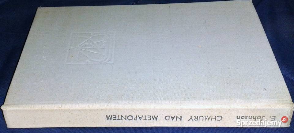 Chmury Metapontem Eyvind Johnson Rok wydania 1981 Chełm