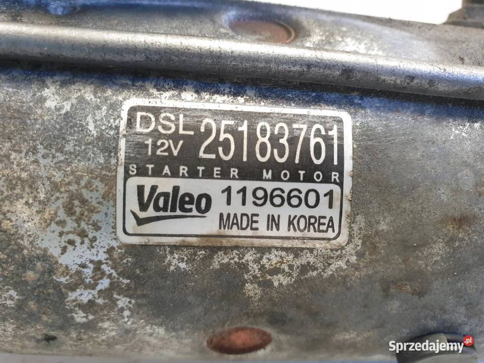 ROZRUSZNIK Opel Antara 22 CDTI ROZRUSZNIK Rudka