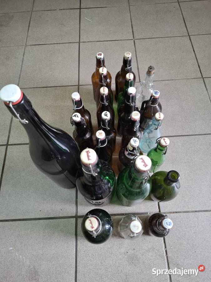 Butelki piwie