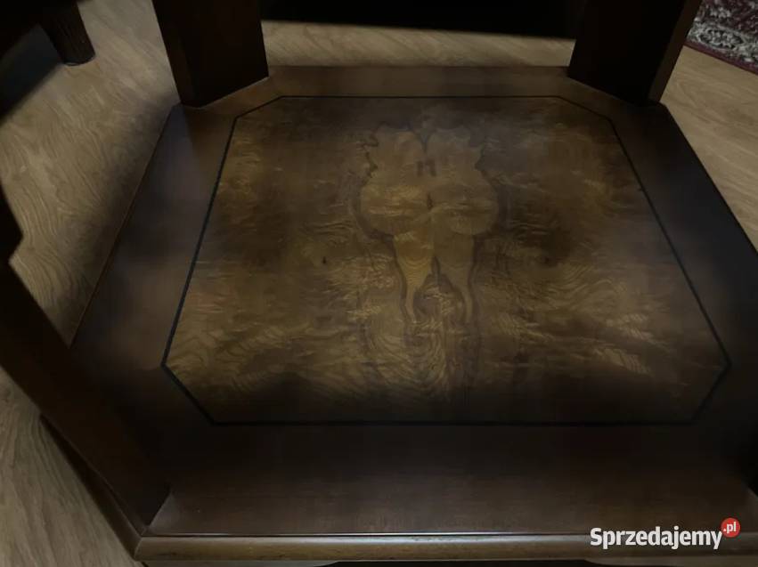 Skórzane fotele gabinetowe stolik kawowy skóra Meble Żywiec