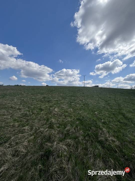 Działka z WZ piękny widok Korzeniec