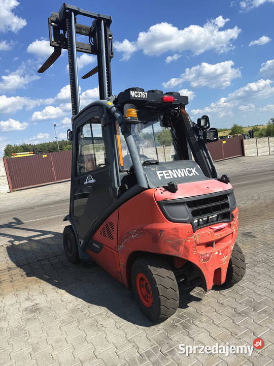 wózek widłowy LINDE H20T600 EVO LPG kabina klima łódzkie Działoszyn