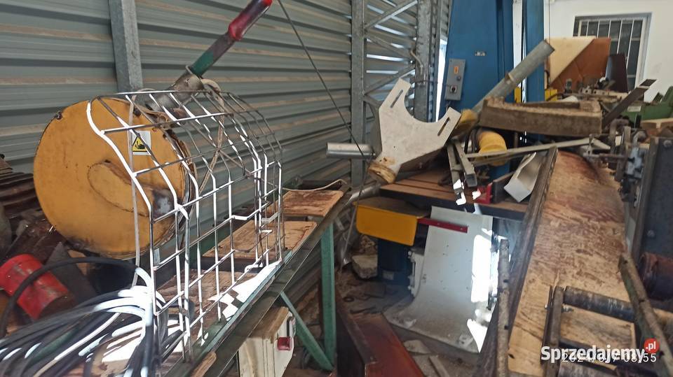 piła wahadłowa gumówka tarczowa ze stolikiem Kłodawa