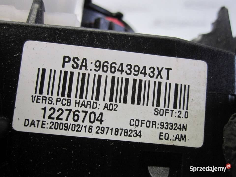 CITROEN C3 PICASSO 09r przełącznik zespolony osobowe Kielce