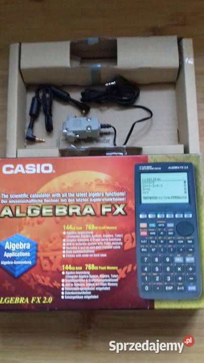 Kalkulator naukowy graficzny ALGEBRA FX 20 CASIO Podzespoły bazowe Poznań