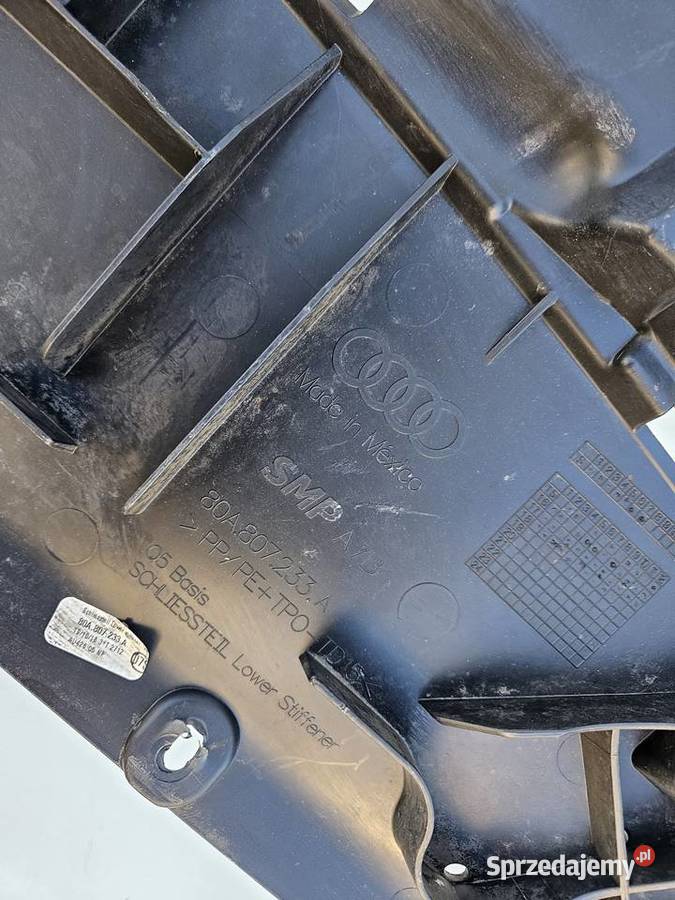 AUDI Q5 II PŁYTA OSŁONA POD ZDERZAK PRZÓD osobowe wielkopolskie Międzychód