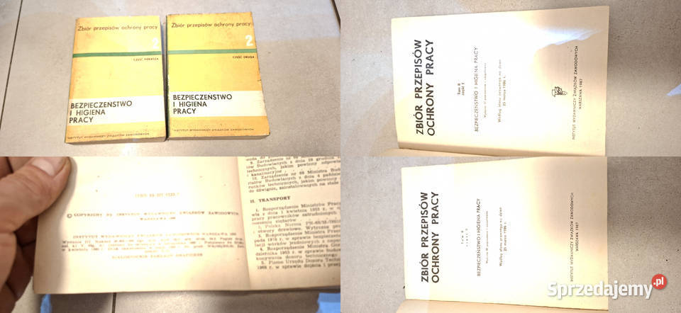 Zbiór przepisów ochrony pracy Bezpieczeństwo i Łęczyca