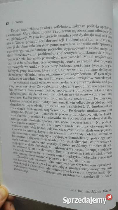 Demokracja w dobie globalizacji T 1 W praktyce Rok wydania 2006 Katowice