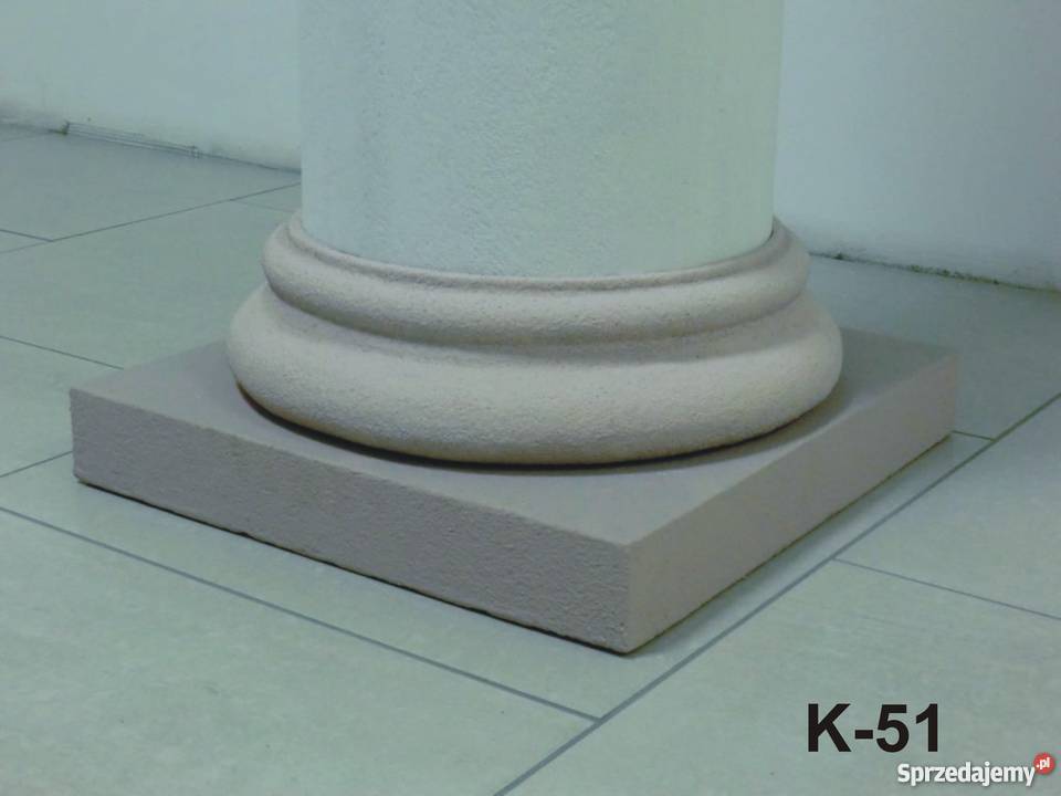 głowica styropianowa na kolumnę k51 śr 21 2631 Lublin sprzedam