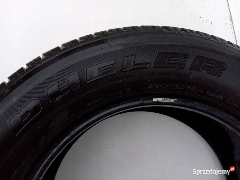 OPONA LETNIA BRIDGESTONE 27560 R18 113H 758 mm Nowy Tomyśl