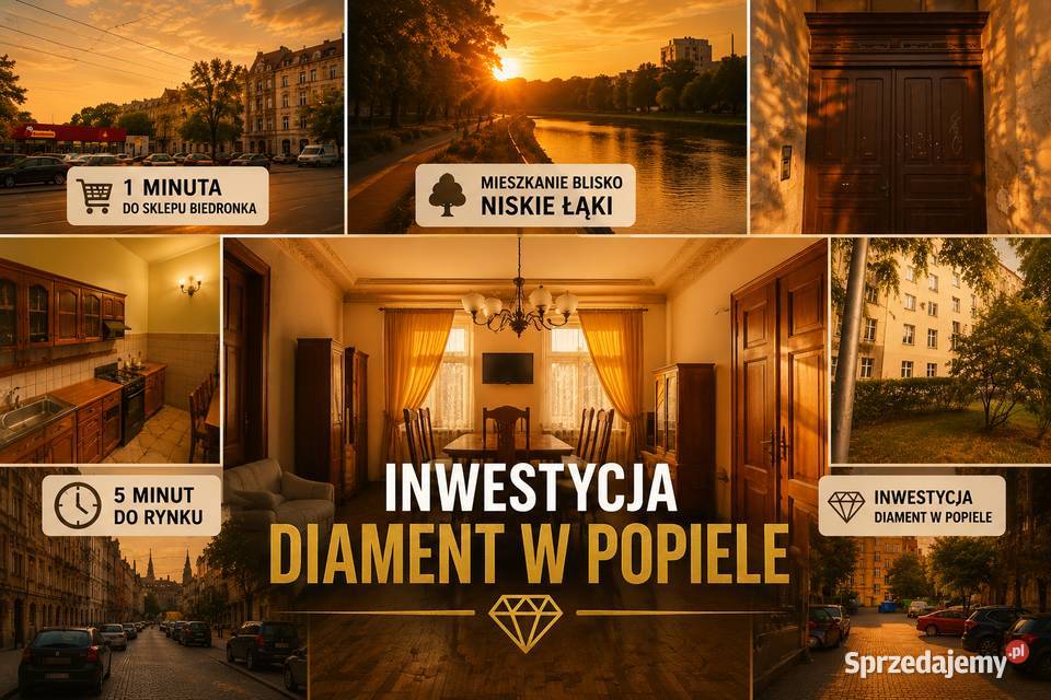 2pok 54met Niskich Łąk PARKING Wrocław 54m2 Sprzedaż