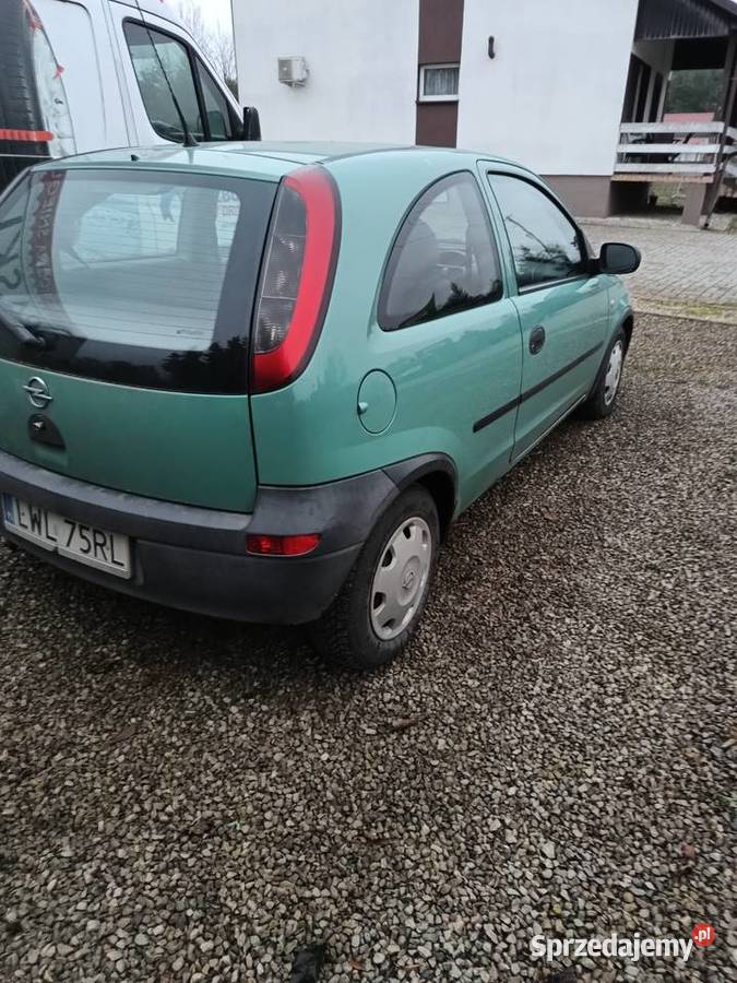 Opel Corsa c 10 benzyna klima właściciel 10 lat lubelskie Wołoskowola