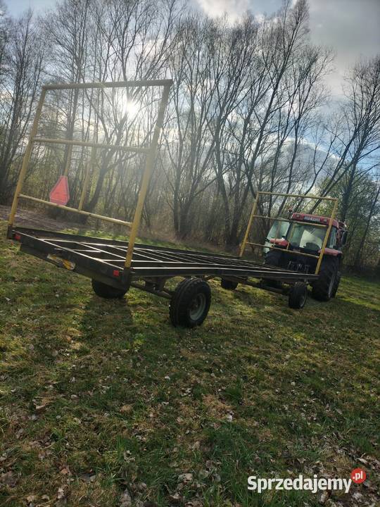 Przyczepa do bel laweta słomy siana łódzkie Poddębice