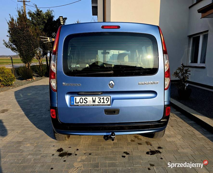 Renault Kangoo II Lift Klima 5 osób z Niemiec mazowieckie Brudzeń Duży sprzedam