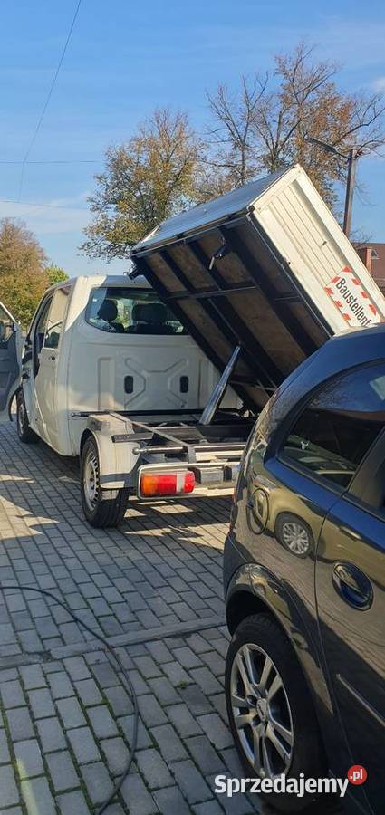 Doka t5 transporter 19 tdi kiper hak 6 osób sprzedam