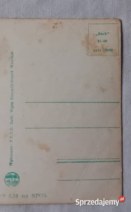 Pocztówka Poznań opera Ruch PTTK 1959 r Koźminek