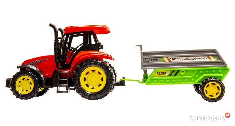 Traktor z przyczepą sprzedam