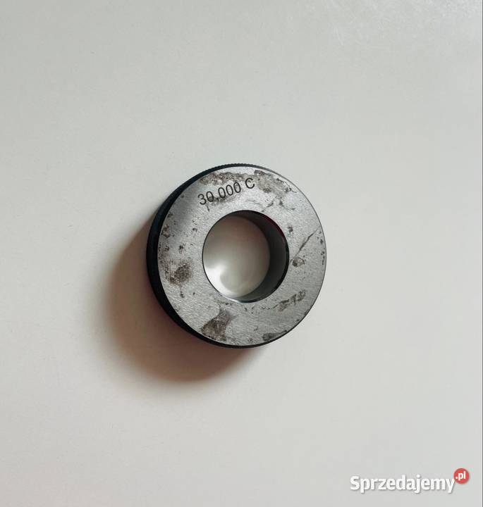 Pierścień wzorcowy DIN 2250 30 mm C SARTORIUS Czarnożyły